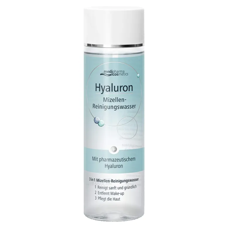 Hyaluron 3 in 1 Mizellen-Reinigungswasser, 200 ml