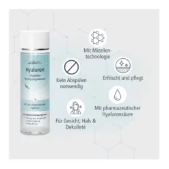 Hyaluron 3 in 1 Mizellen-Reinigungswasser, 200 ml