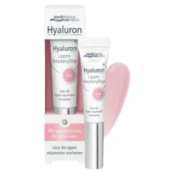 Hyaluron Lippen-Volumenpflege Rosé, 7 ml