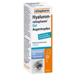 Hyaluron-ratiopharm Augentropfen Gel, 10 ml