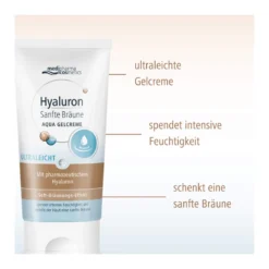 Hyaluron Sanfte Bräune Aqua Gelcreme, 150 ml