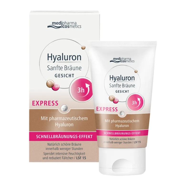 Hyaluron Sanfte Bräune Gesichtspflege Express, 30 ml