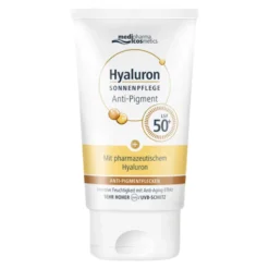 Hyaluron Sonnenpflege Gesicht Anti-Pigment & Anti-Age LSF50, 50 ml