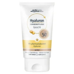 Hyaluron Sonnenpflege Gesichtcreme LSF 50+ getönt, 50 ml