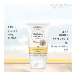 Hyaluron Sonnenpflege Gesichtcreme LSF 50+ getönt, 50 ml