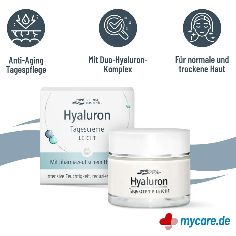 Hyaluron Tagescreme Leicht, 50 ml