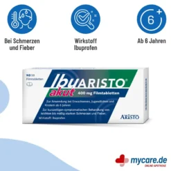 IbuARISTO akut 400 mg Filmtabletten, 50 St