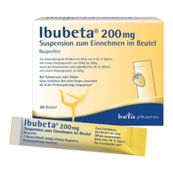 Ibubeta 200 mg Suspension zum Einnehmen im Beutel, 20 St