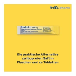 Ibubeta 200 mg Suspension zum Einnehmen im Beutel, 20 St
