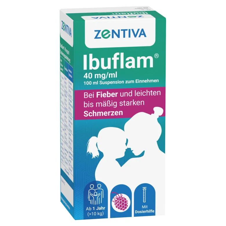 Ibuflam 40 mg/ml Suspension zum Einnehmen, 100 ml