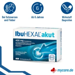 IbuHexal akut 400 mg Filmtabletten, 50 St