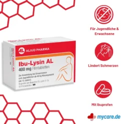 Ibu-Lysin AL 400 mg Filmtabletten, 50 St