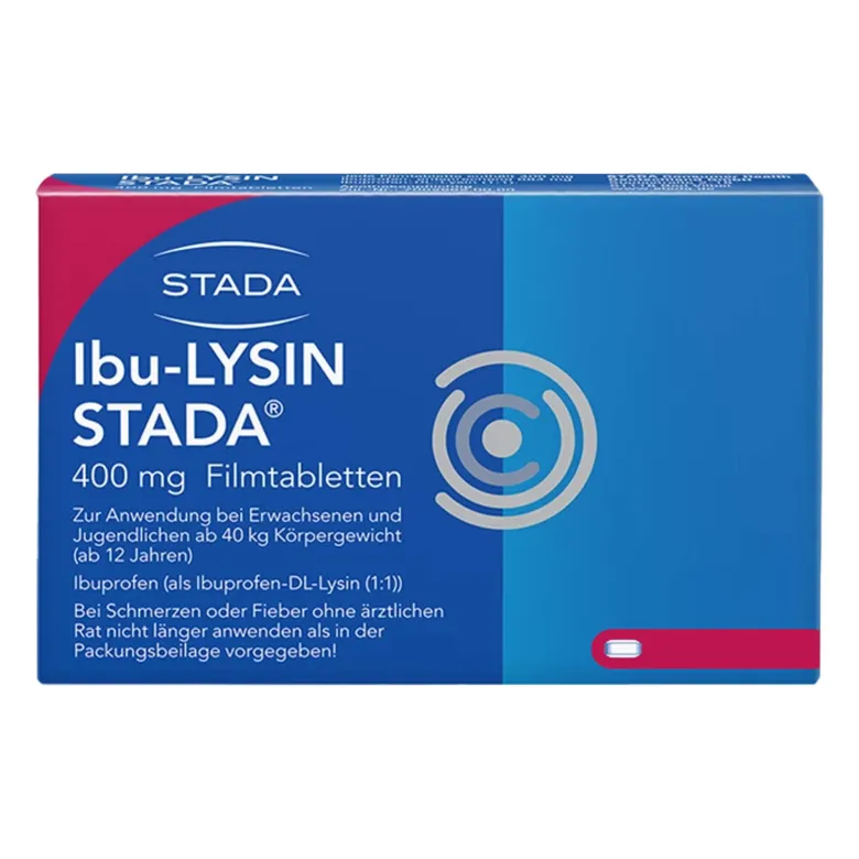 Ibu-Lysin Stada 400 mg Filmtabletten, 50 St
