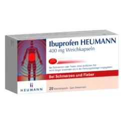 Ibuprofen HEUMANN 400 mg Weichkapseln, 20 St