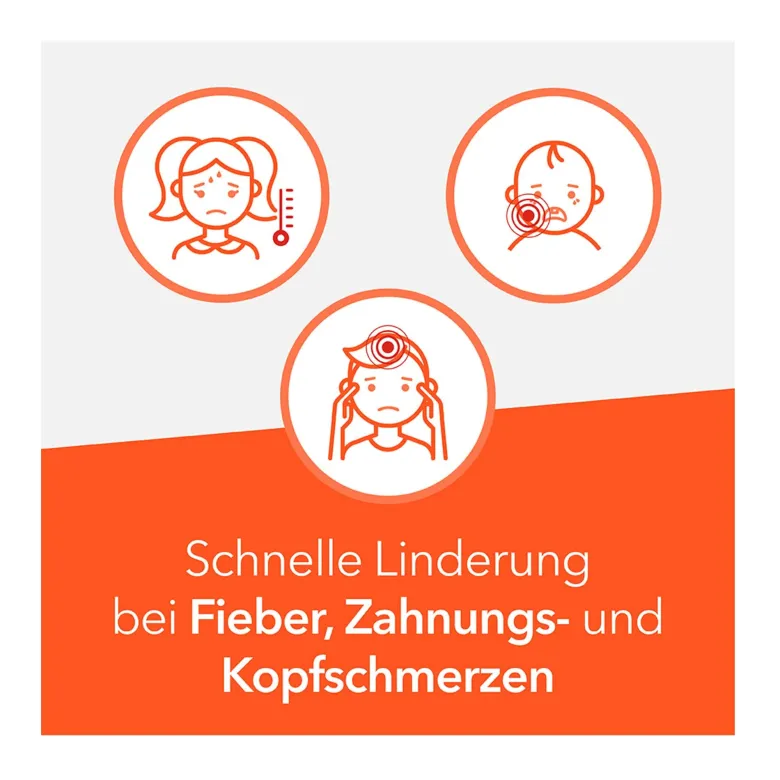 IBU-ratiopharm Fiebersaft für Kinder 20 mg/ml, 100 ml
