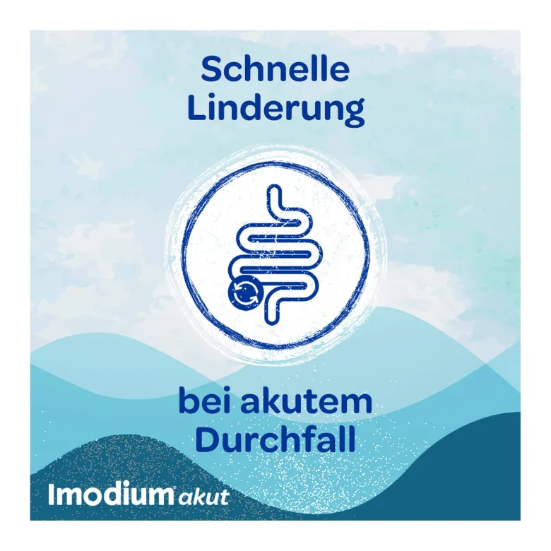 Imodium akut Hartkapseln bei akutem Durchfall, 12 St
