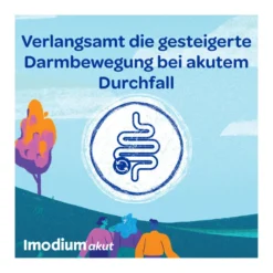 Imodium akut lingual Schmelztabletten bei akutem Durchfall, 12 St