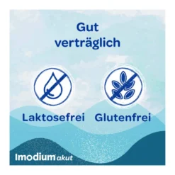 Imodium akut lingual Schmelztabletten bei akutem Durchfall, 12 St