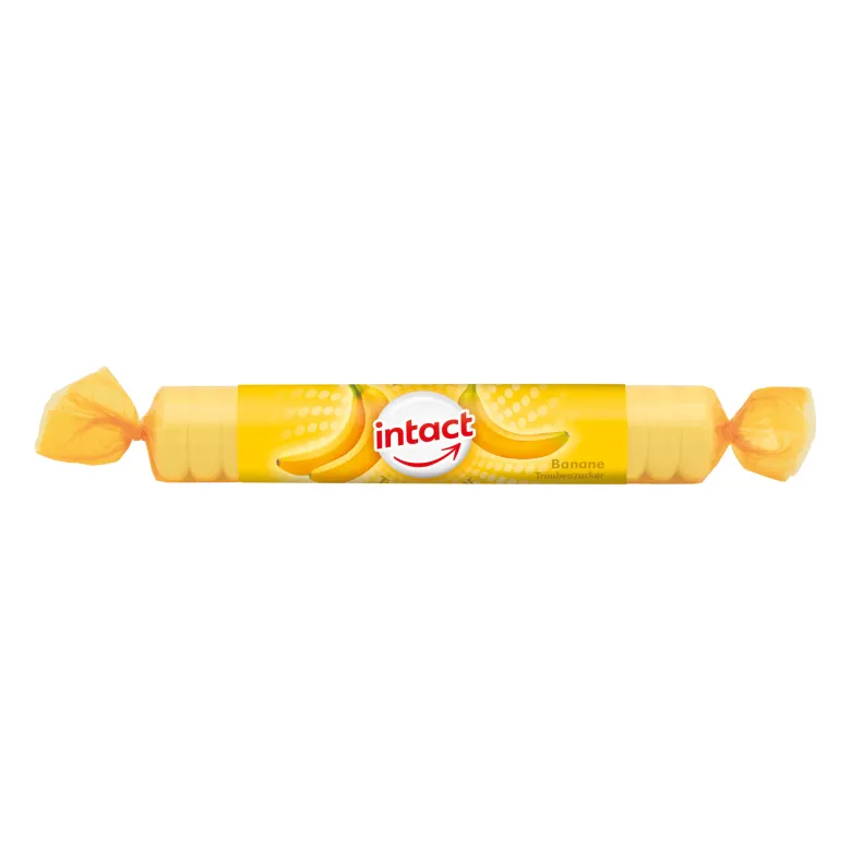 Intact Traubenzucker Banane Rolle, 1 St