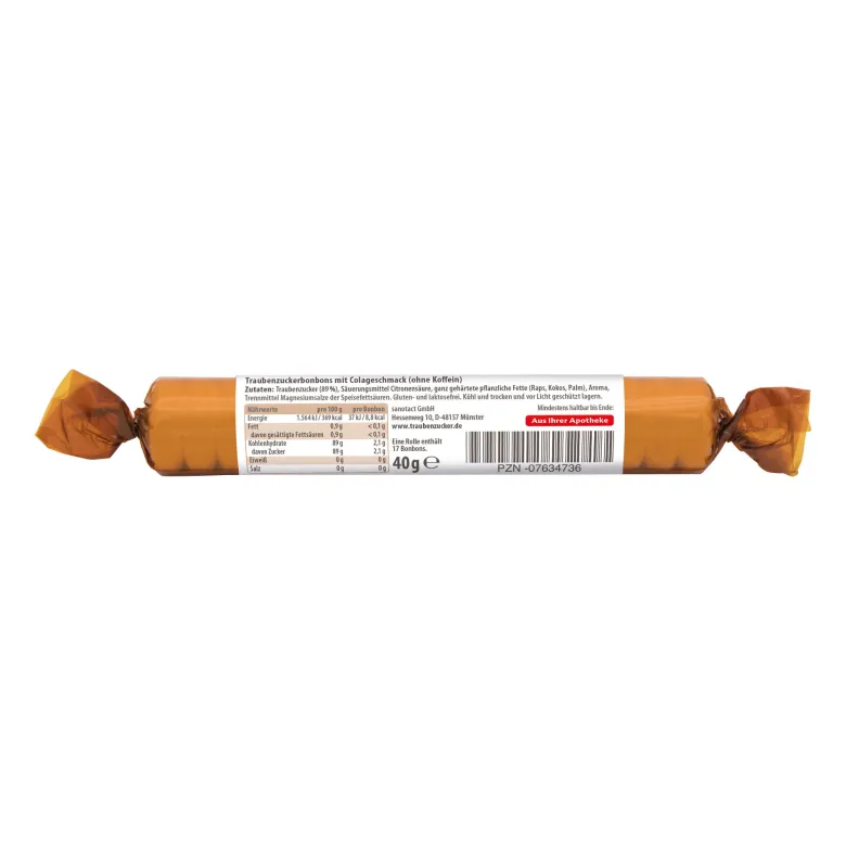 Intact Traubenzucker Cola Rolle, 1 St