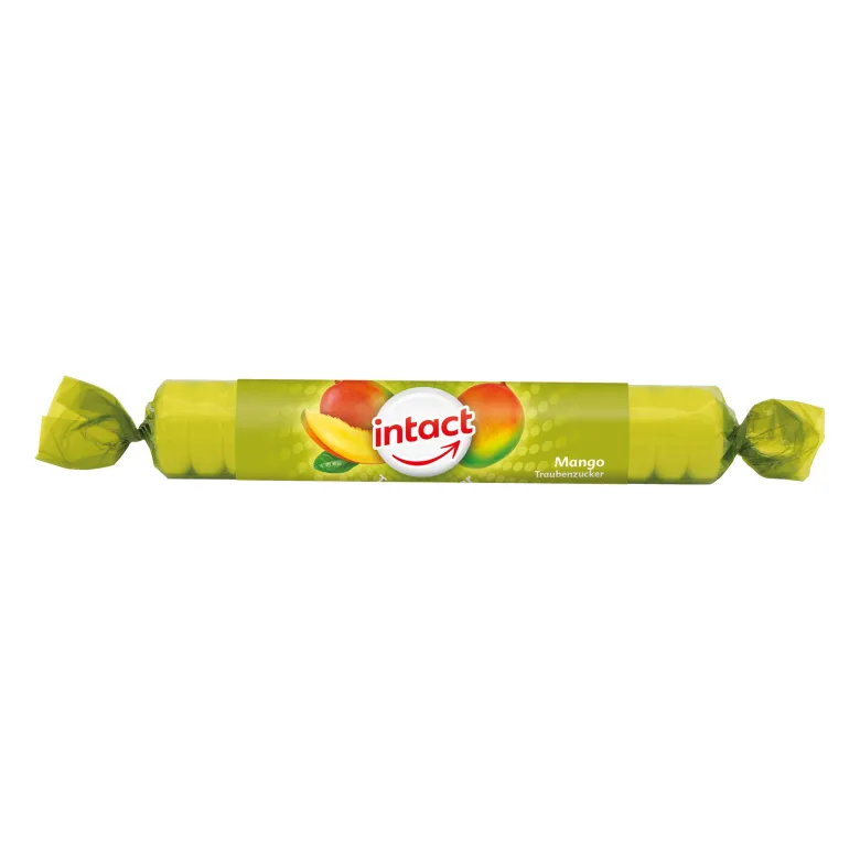 Intact Traubenzucker Mango Rolle, 1 St