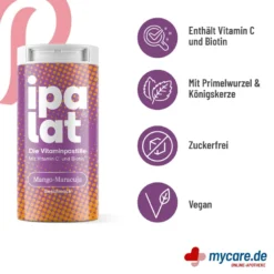 Ipalat Die Vitaminpastille Mango-Maracuja, 40 St