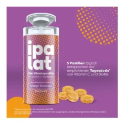 Ipalat Die Vitaminpastille Mango-Maracuja, 40 St