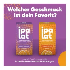 Ipalat Die Vitaminpastille Mango-Maracuja, 40 St