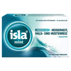 isla mint Halspastillen bei Halskratzen und Reizhusten, 60 St