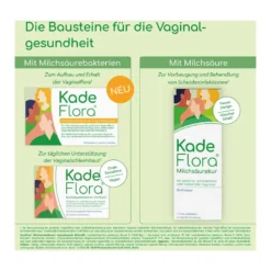 KadeFlora Milchsäurebakterien Vaginalkapseln, 6 St