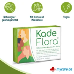KadeFlora Milchsäurebakterien Kapseln mit Biotin, 30 St