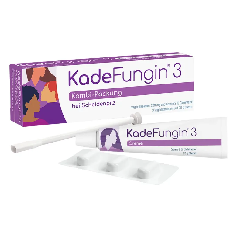 KadeFungin 3 Kombi-Packung 20 g Creme + 3 Vaginaltabletten, 1 St