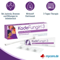 KadeFungin 3 Kombi-Packung 20 g Creme + 3 Vaginaltabletten, 1 St