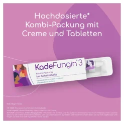 KadeFungin 3 Kombi-Packung 20 g Creme + 3 Vaginaltabletten, 1 St