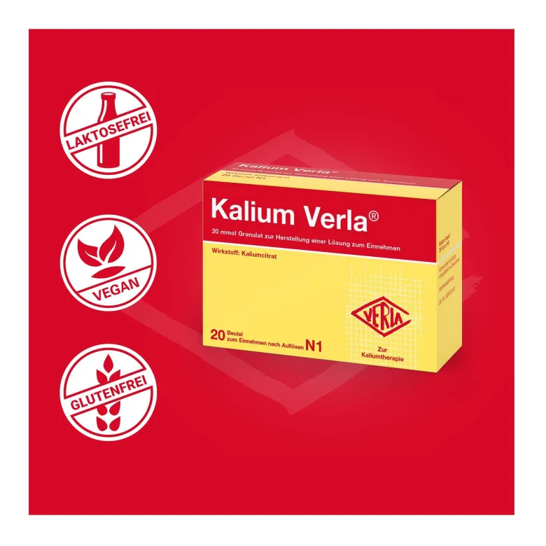 Kalium Verla Granulat, 20 St
