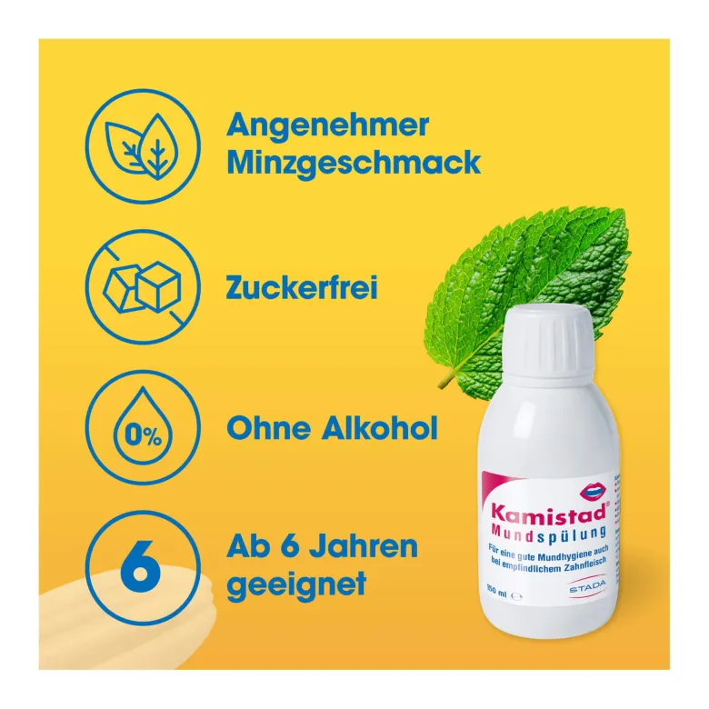 Kamistad Mundspülung, 150 ml