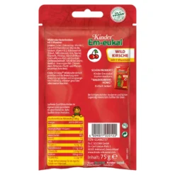 Kinder Em-eukal Wildkirsche Hustenbonbons, 75 g