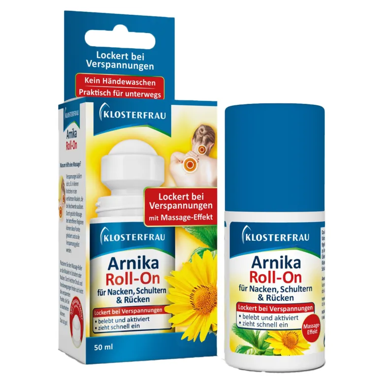 Klosterfrau Arnika Roll-on für Rücken, Schulter und Nacken, 50 ml
