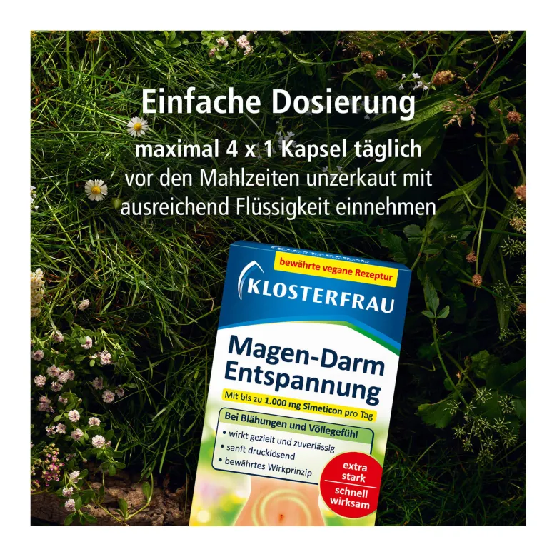 Klosterfrau Magen-Darm Entspannung Kapseln, 20 St