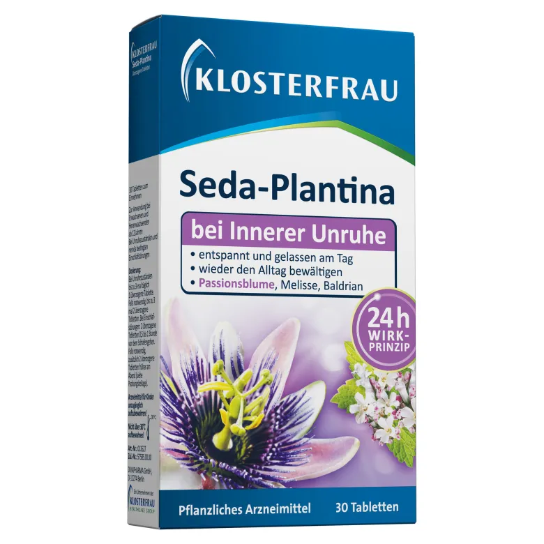 Klosterfrau Seda-Plantina Innere Ruhe, 30 St