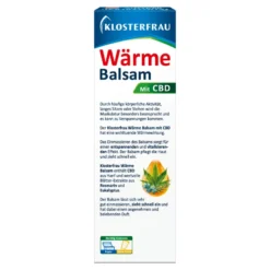 Klosterfrau Wärmebalsam mit CBD, 100 ml