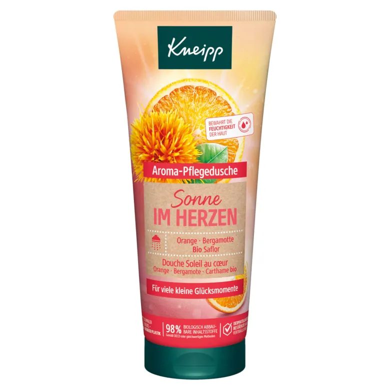 Kneipp Aroma-Pflegedusche Sonne im Herzen, 200 ml