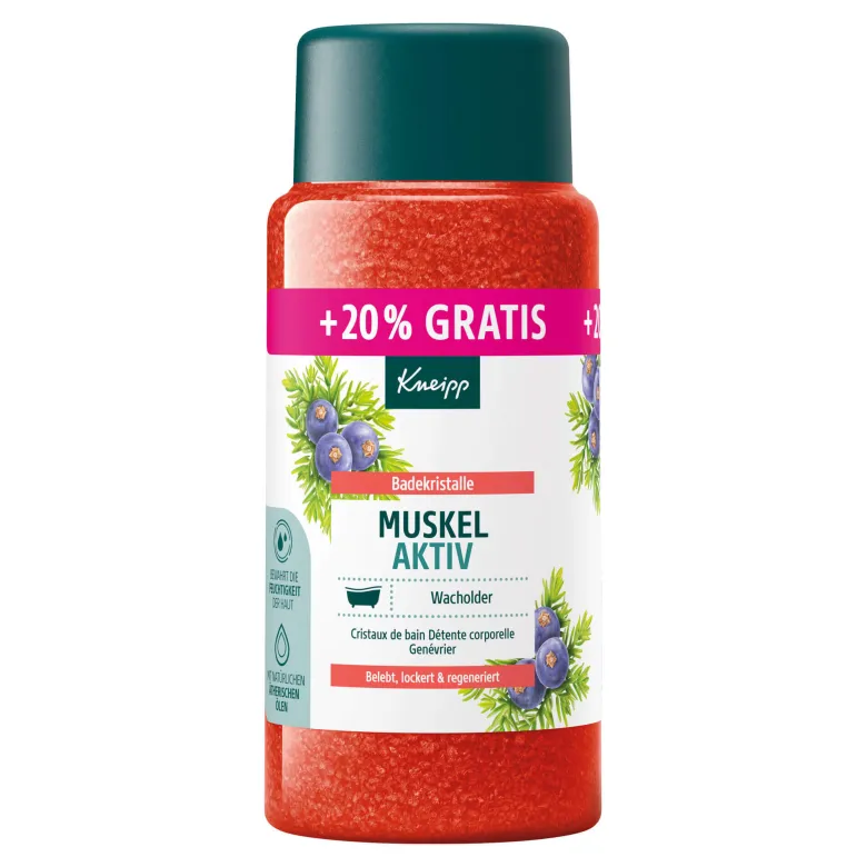 Kneipp Badekristalle Muskel Aktiv, 600 g