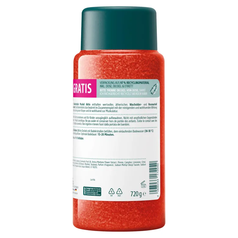 Kneipp Badekristalle Muskel Aktiv, 600 g