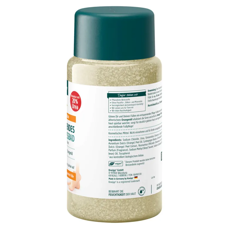 Kneipp Badekristalle Vitalisierendes Pflege-Fußbad, 600 g