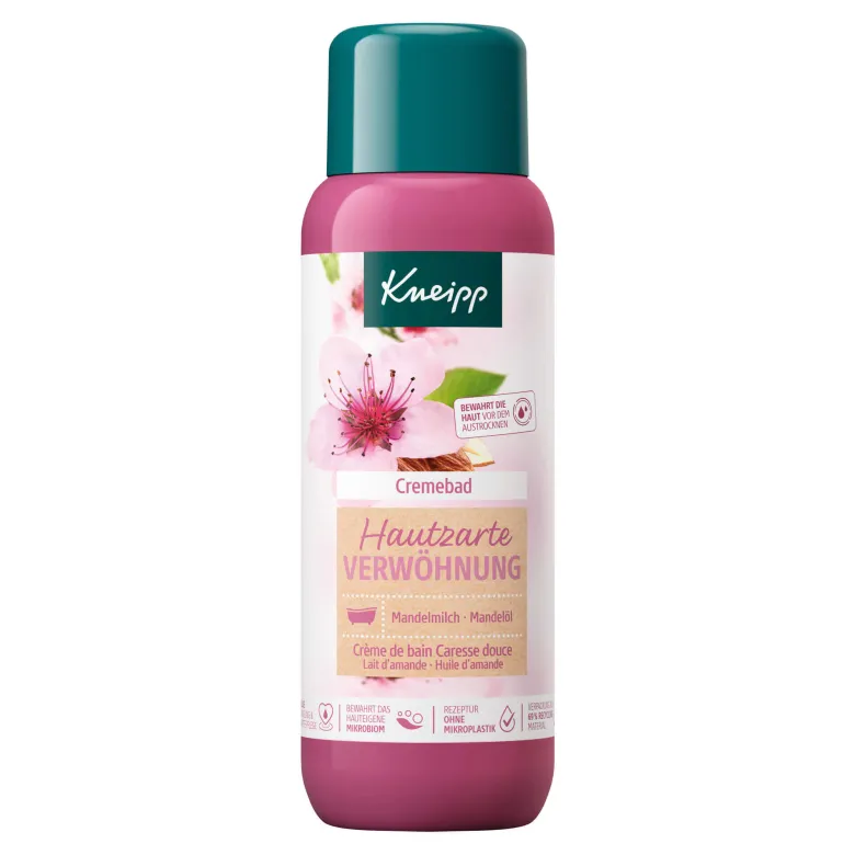 Kneipp Cremebad Hautzarte Verwöhnung, 400 ml