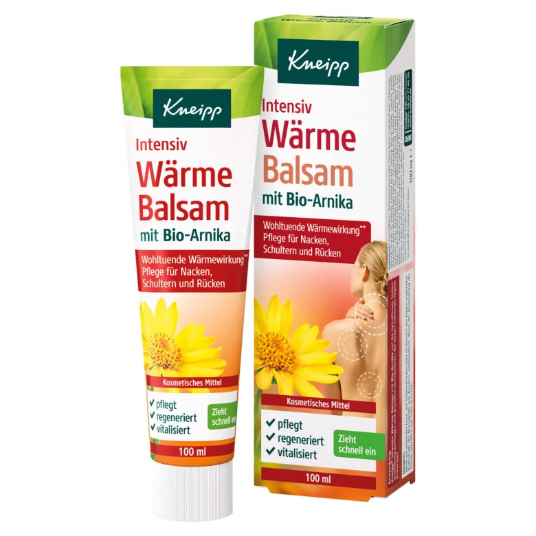 Kneipp Intensiv Wärmebalsam mit Bio-Arnika, 100 ml