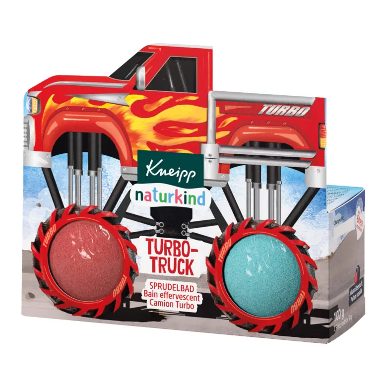Kneipp naturkind Sprudelbad Turbo Truck, 100 g