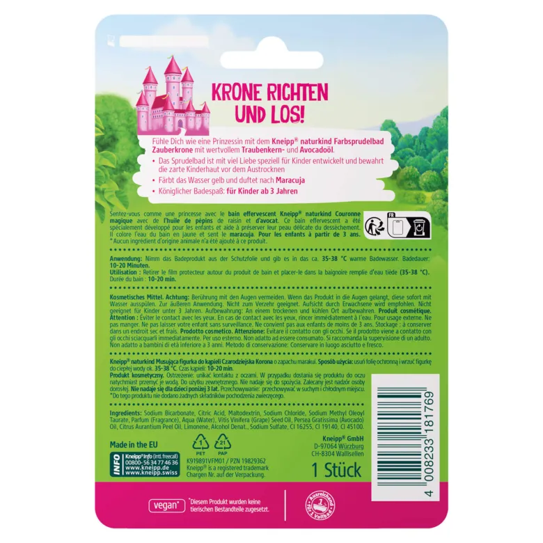 Kneipp naturkind Sprudelbad Zauberkrone, 1 St