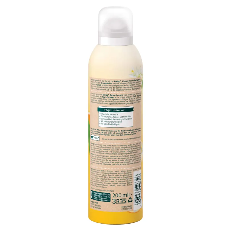 Kneipp Schaum-Dusche Wachgeküsst, 200 ml